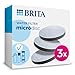 Price comparison product image BRITA MicroDisc Replacement Filter Discs for FillandGo and Filter Bottles, Reduce Chlorine, microparticles and Other impurities - 3 Pack