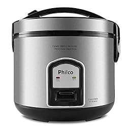 Panela Elétrica de Arroz Philco PH10 Visor Glass Inox