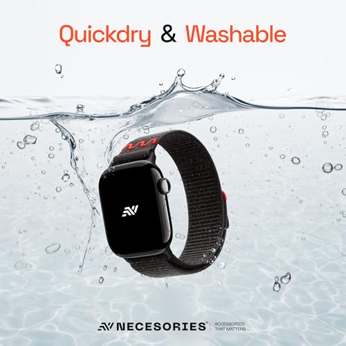 Image of Velcro Sport Nylon Strap Compatible with Apple iWatch Series 11 | 9 /8 /7 41 mm | series 11 /10 42 mm | SE,SE2 6 /5 /4 40 mm | iwatch strap for Men & Women (watch not included)