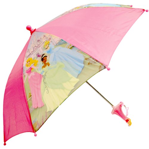 Parapluie Disney Princess fille rose le cadeau idéal avec poignée princesse