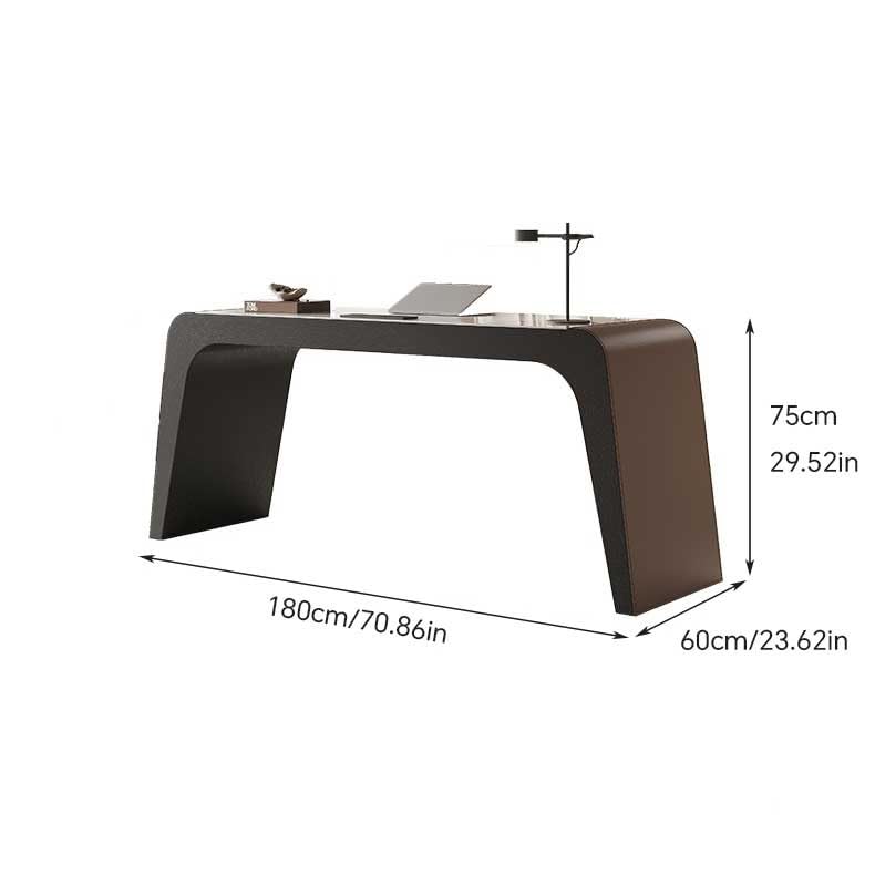 Schreibtisch 160 cm Holz-Rockboard-Wohnzimmer-Studienmöbel, auch for das Büro des Chefs geeignet Büro Desk(180cm)