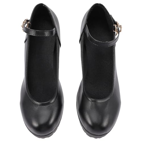 Escarpins Femme Talons Hauts Noirs Résistants et Semelle Antidérapante
