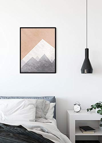Komar Wall Picture, Orange, White, Grey, 40 x 50 cm - Image 3