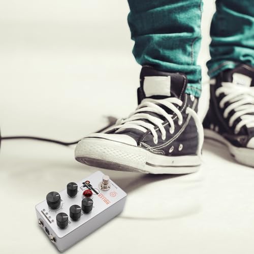 Jemora Pédale de compresseur de guitare Pédale d’effets de guitare électrique Pédale de maintien/mélange/niveau/contrôle de tonalité True Bypass Coque métallique DC 9 V 6,35 mm Interface - Les Beatles, Paul McCartney, John Lennon, RIngo Starr, George Harrison Jemora Pédale de compresseur de guitare Pédale d'effets de guitare électrique Pédale de maintien/mélange/niveau/contrôle de tonalité True Bypass Coque métallique DC 9 V 6,35 mm Interface – Image 6