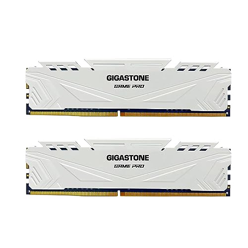 GIGASTONE Game Pro 32 GB Kit (2 x 16 GB) DDR4 3200 MHz PC4-25600 CL16-18-18-40 Intel XMP 2.0, niebuforowana, wysoka wydajność