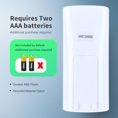 Télécommande AKB73598009 pour climatiseur LG LW1517IVSM