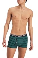 Bonds Mens Underwear Cotton Blend Guyfront Trunk (1 Pack), Stripe 2V2 (1 Pack), Large