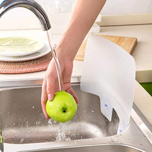 Étagère ventouse cuisine pour stopper les éclaboussures d'évier - 4