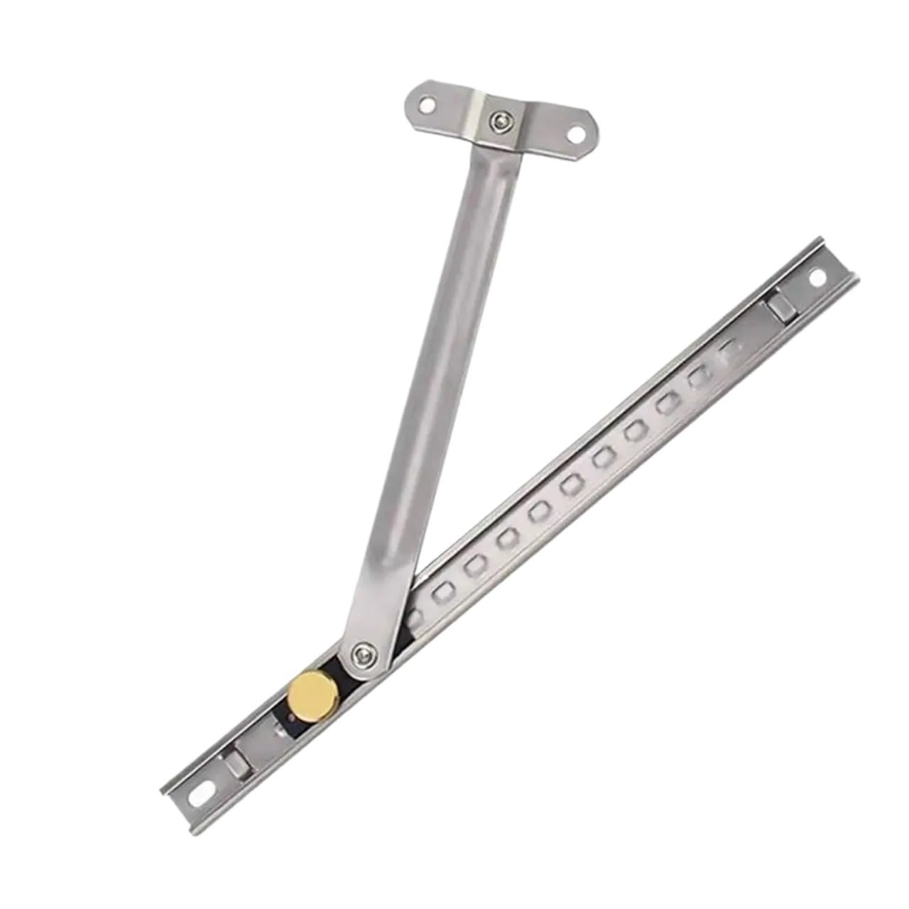 Window Hinges, Lock Window Restrictor Windproof Brace Stopper Sliding Cabinet Door Security Sash Locks for for Windows(10inch)