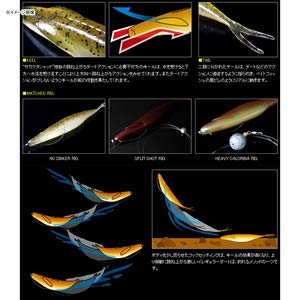Amazon.co.jp: デプス (deps) サカマタシャッド 5インチ #103