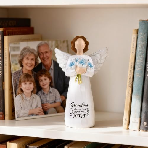 Cadeau pour grand-mère : figurine d'ange pour rompre la solitude et décorer - 6