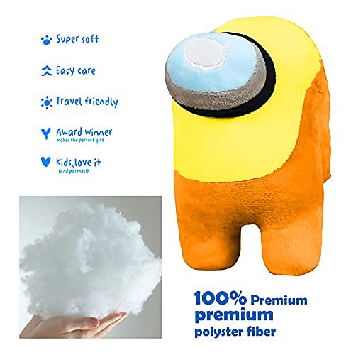 Image of HUG 'n' FEEL SOFT TOYS Among Us Soft Toys|Soft Toys Girls,Among Us Toys Imposter,Among Us Plush Toy,Soft Toys for Babies Plush & Stuffed Toys