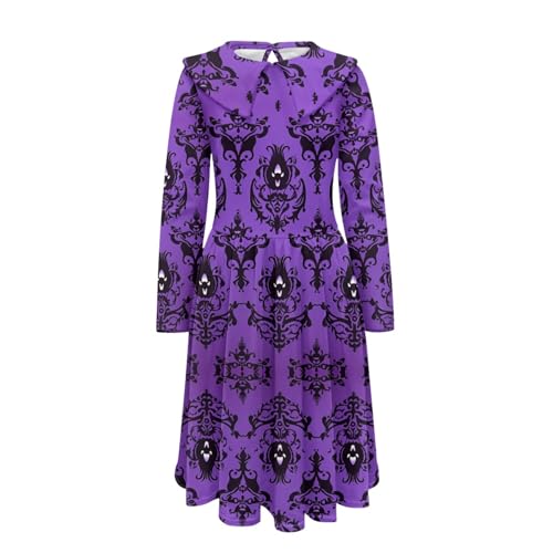 Girl‘s Dress for Kids Peter Pan Collar Dress4