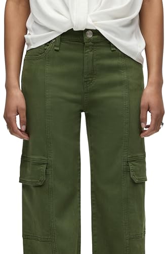 Hudson Women's Rosie High-Rise Cargo Wide Leg4