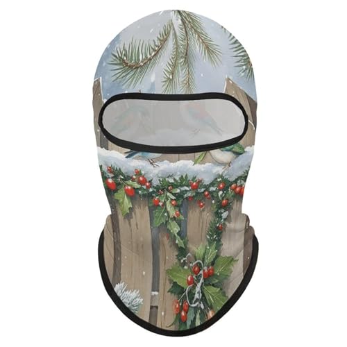 Balaclava Mask for Men Ski Mask for Women Fence Birds Full Face Mask Face Cover for Cycling