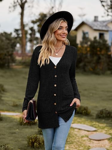 Image of Witsmile Womens 2026 Spring Fashion Cardigan Lightweight Soft Knit Long Top