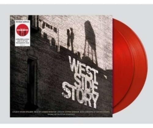 Album Art for West Side Story - Original Soundtrack [Limited Edition Red Vinyl + Poster] by Leonard Bernstein