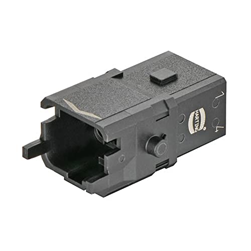 Male Crimp Insert with Snap in Latch, 5 + PE, Han 1A Series