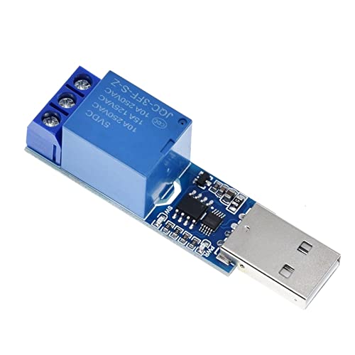 Módulo de relé USB LCUS-1 para domótica casera e interruptor electrónico de control en PC 5