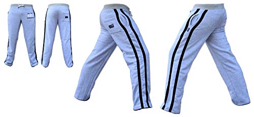 ARD CHAMPS Men's Fleece Jogger Pant Sweatpant Track Suit Bottom Jogging Exercise Fitness Boxing MMA Gym Sweat Cotton Fleece Trousers (Grey, 2XL)
