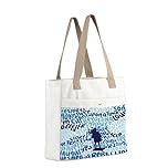 MBMSO M-Atilda Musical Inspired Gifts M-Atilda Tote Beach Bag Comedy Show Gifts for Theatre Fans Broadway Musical Merchandise, M-atildaa Tote, L