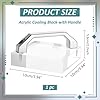 BENECREAT Acrylic Cooling Block for Vinyl with Handle, 10x10cm/3.9x3.9 Inch Heat Press Accessories, Craft Tool Cooler for T-shirt Heat Transfer Paper Vinyl Accessories Sublimation DTF Film #1