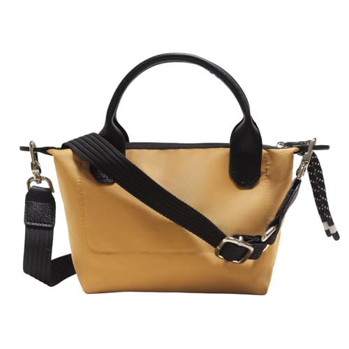 Image of Designer Mini Tote Bag for Women - Lightweight Crossbody Purse with Adjustable Dual Straps (2-Way Carry)