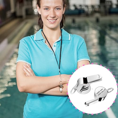 Silbato personalizado para entrenador de acero inoxidable miniatura 4