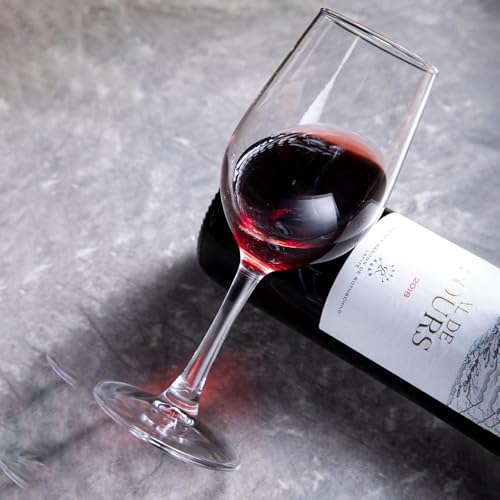 Image of PARACITY Wine Glasses Clear Red White Wine Glass Goblets Crystal Stemware (4PCS)