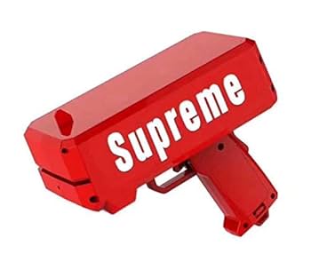 Supreme Cash Gun Cash Cannon Rain Money Gun : Amazon.in