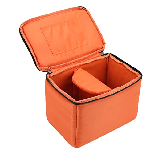 Qukaim Bolsa interior portátil para cámara SLR, absorción de golpes, impermeable, ideal para cámaras SLR y Mirrorl, diseño compacto, color negro, multicolor