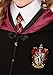 Fun Costumes Deluxe Harry Potter Hermione Granger Costume for Kids, Hermione Gryffindor Robe, Hooded Wizard Robe Outfit XS