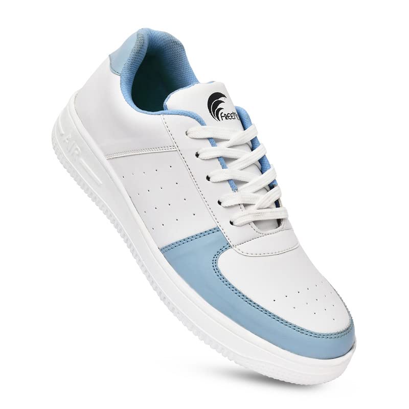 FREEMO White Sky Synthetic Sneaker for Men - 9 UK (B0BVQLZX9L) Amazon Price History, Amazon Price Tracker