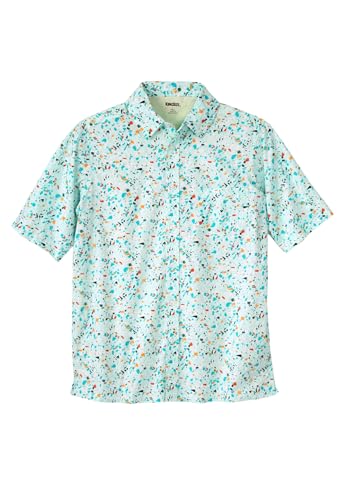 KingSize Men's Big & Tall Tall The No-Tuck Casual Short Sleeve Shirt