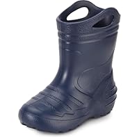 Ladeheid Children's EVA Extra Light Wellington Boots Rainy Wellies Rain Boots KL051-S (Dark Blue, UK 7 UK Child = DE 24 EU)