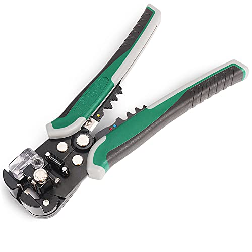 Hiija Wire Stripper 8 Inch, 3 in 1 Automatic Wire Strippers Tool