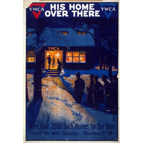 Impression giclée YMCA Home ARTICULOZY 101x127 cm grande affiche roulée