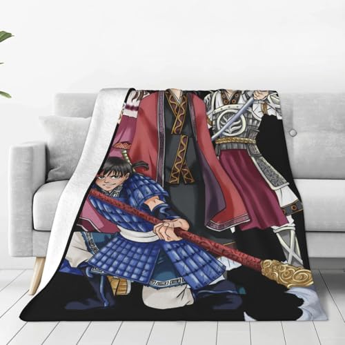 キングダム 毛布 ブランケット 大判 フリーサイズ 暖かい 軽量 ふわふわ 一人用 ソファ ベッド オフィス 膝掛け 洗える 秋冬50"x40"