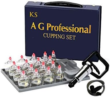Professional Cupping Set *Made in Korea* (17 Cups) with Extension Tube($3.00 Value) KS Choi Corp