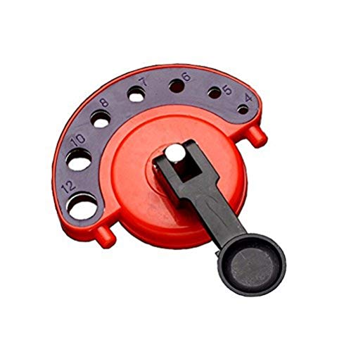 GOSONO 4-12mm Diamond Drill Bit Tile Glass Hole Saw Core Bit Guide With Vacuum Base Sucker Tile Glass openings Locator