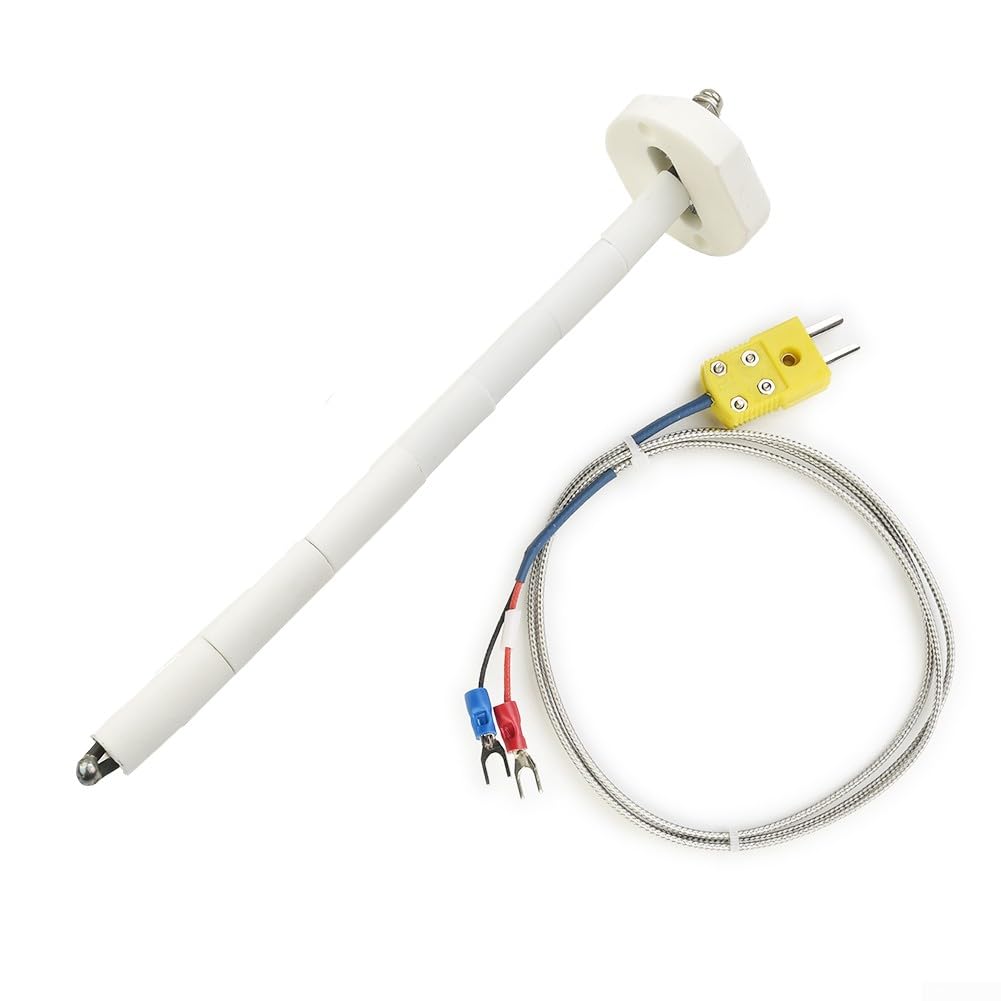 Typ K Thermoelement Keramik Ofen Sonde 2302 ° F 1300 ° C 11G Hohe Werkzeug Garten, Hohe Werkzeug Temperatursensoren Thermoelement Thermometer & Sonden