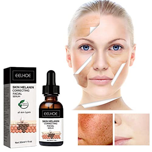 Melanin Correcting Facial Serum, New Dark Spot Corrector Daily Face Serum, Hyaluronic Acid Vitamin C Serum For Face, Dark Spot Corrector Serum, Anti Aging Facial Serum Brightening Moisturizing Skin (1Pc) #TOP1