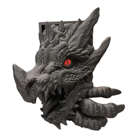 Baoblaze Dragon Statue Bookend and Ornament Cover