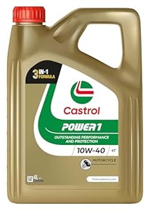 Castrol POWER1 10W-40 4T Motoröl, 4 Liter