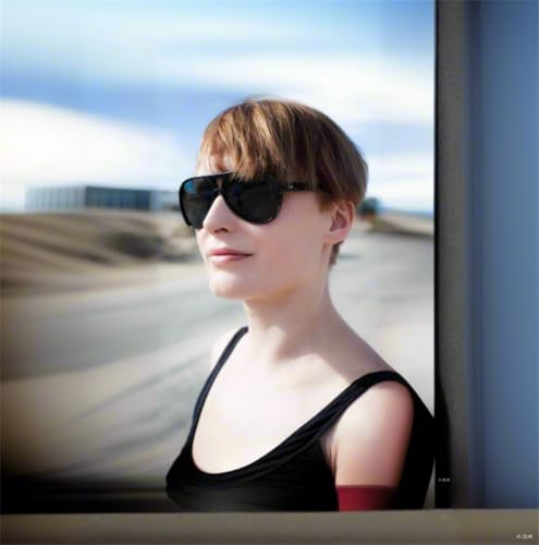 ADE WU 2 Packs Retro Oversized Aviator Sunglasses Womens Mens Black Tortoise Shell Plastic Double Bridge Aviators3