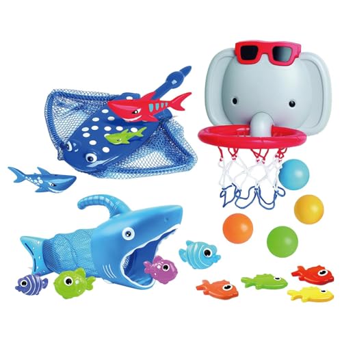 Jouet de bain pour enfant : accessoires éducatifs de jeu aquatique fille et garçon
