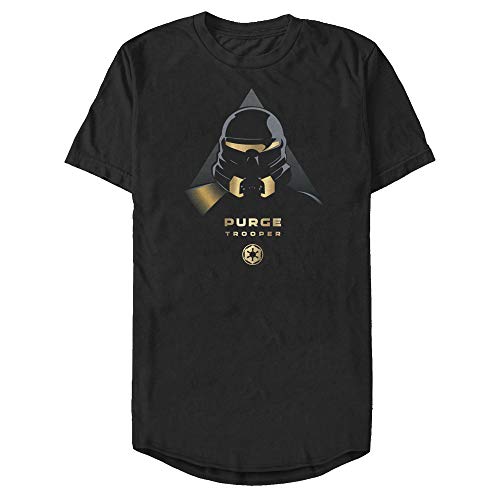 T-shirt Star Wars Purge Trooper Gold pour homme en coton noir