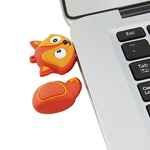 Shooo 64GB Cartoon Neuheit Fuchs USB-Stick Pendrive – Bild 6