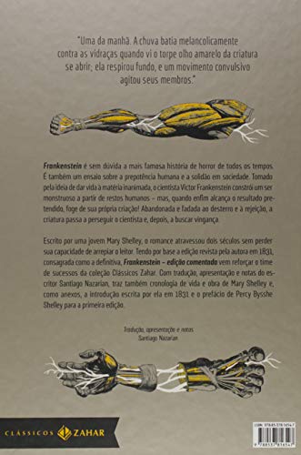 Frankenstein: edição comentada: Ou o Prometeu moderno