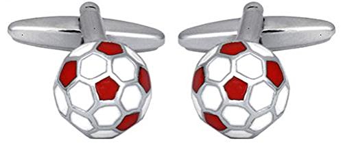 DLC England Fußball Manschettenknöpfe rhodiniert